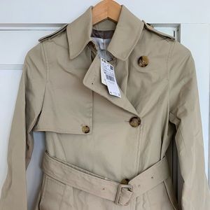 Mango trench coat NWT xxs